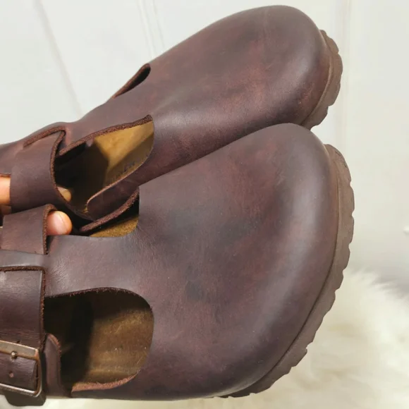 Birkenstock Brown Mules & Clogs - Picture 5 of 7